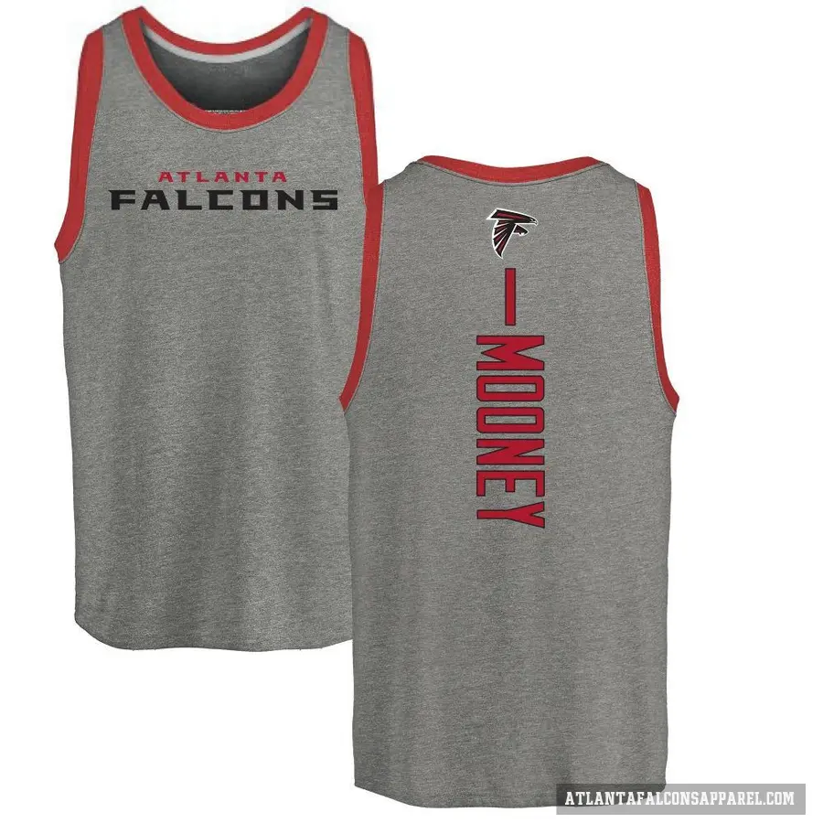 Youth ＃1 Darnell Mooney Atlanta Falcons Ash Backer Tank Top