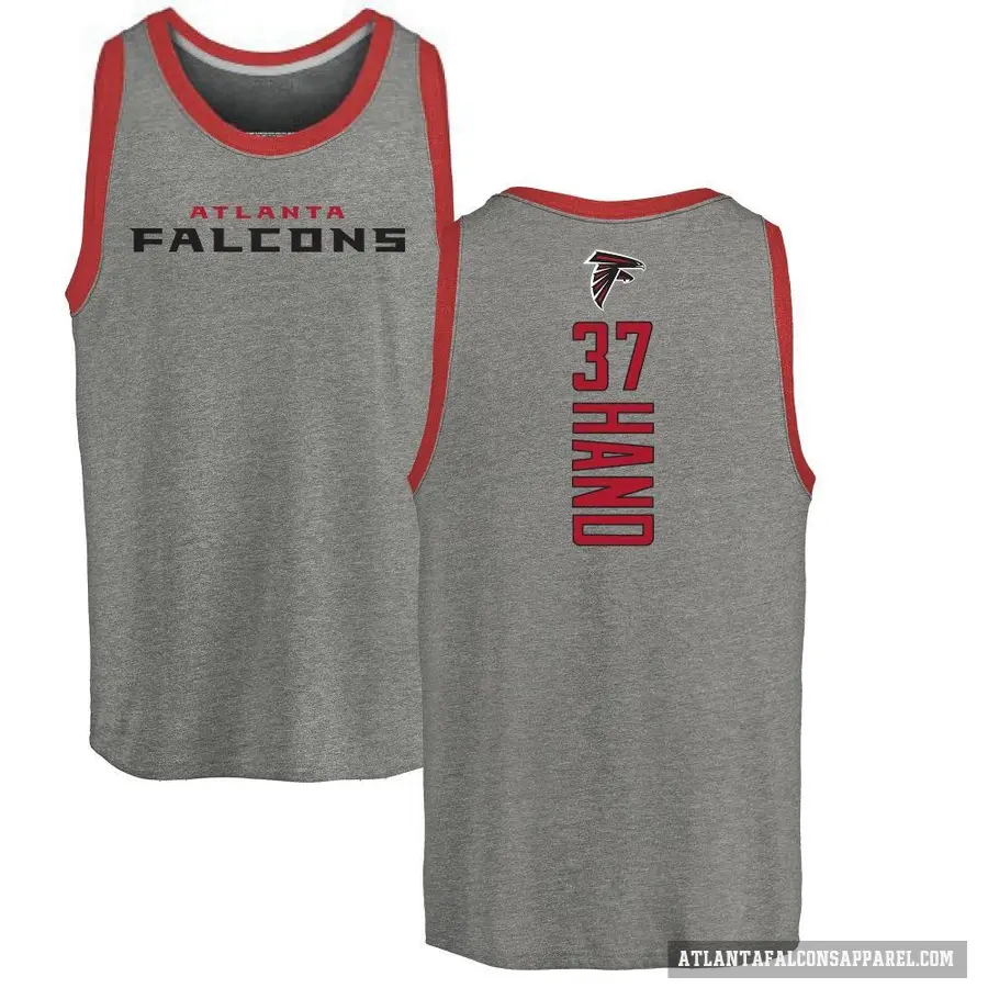 Youth ＃37 Harrison Hand Atlanta Falcons Ash Backer Tank Top