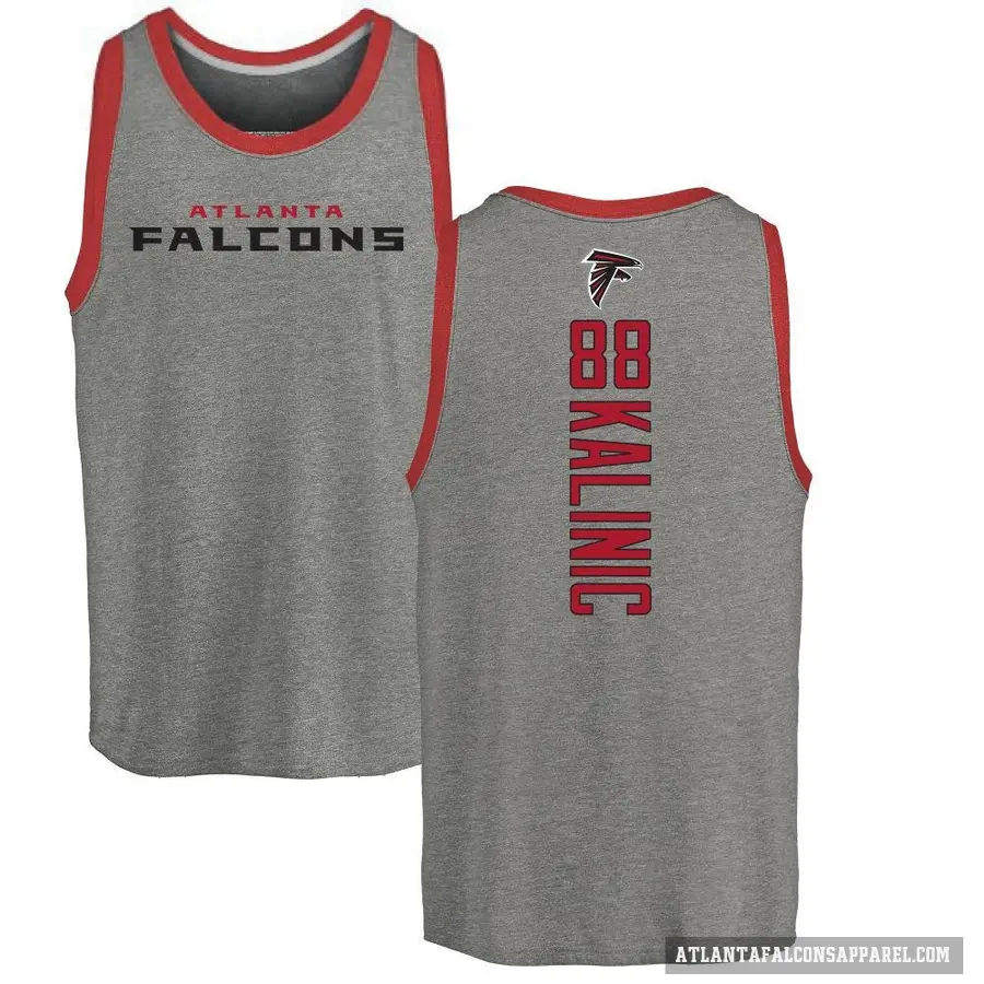 Youth ＃88 Nikola Kalinic Atlanta Falcons Ash Backer Tank Top